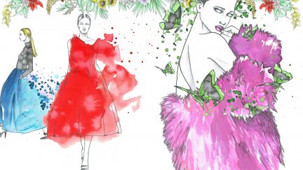 London Fashion Week 2019 – Our illustrators bring the fashion industry to life