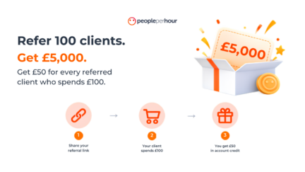Refer a Client to PeoplePerHour and Earn £50 Account Credit